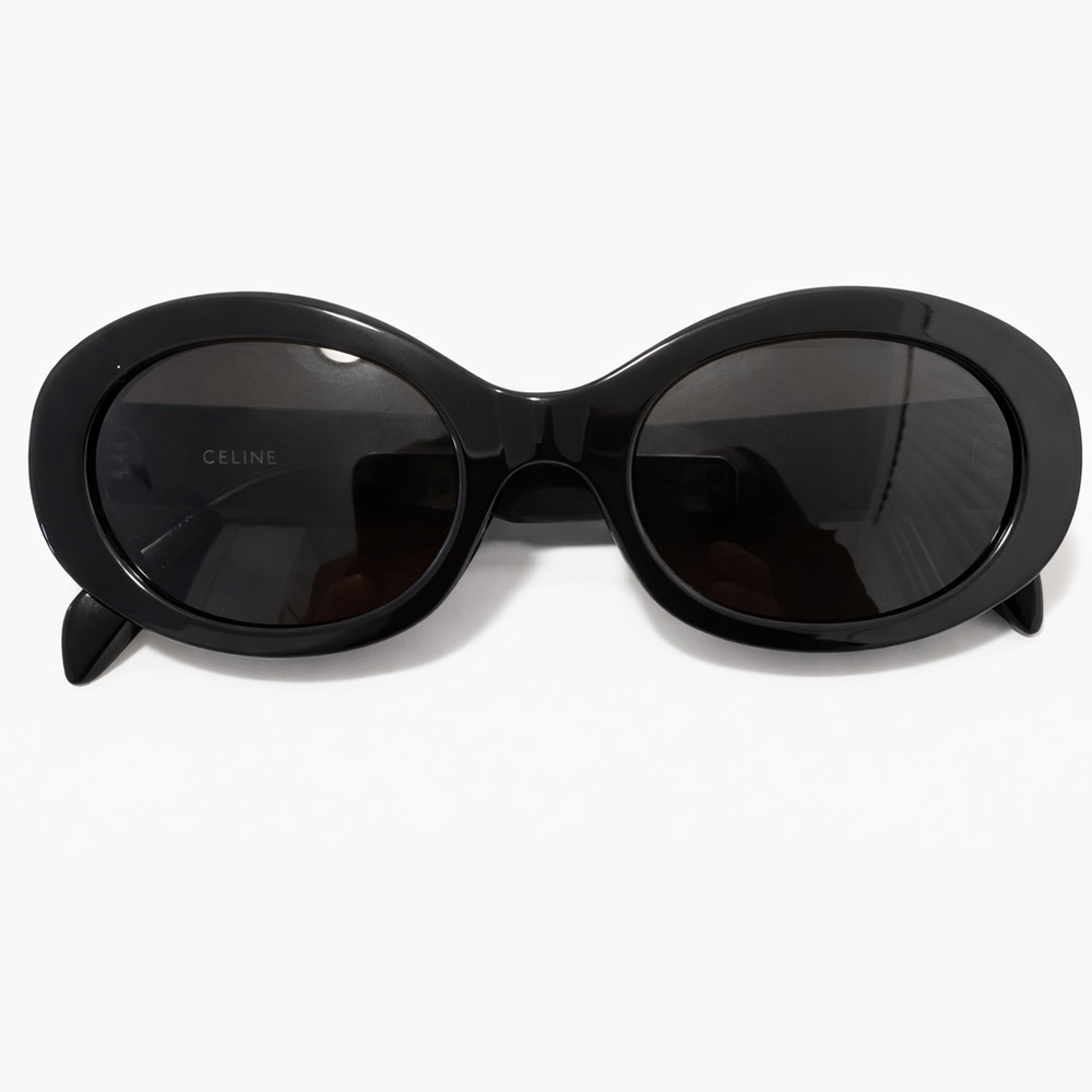 CELINE Triomphe Oval Sunglasses - Picture 2 of 4